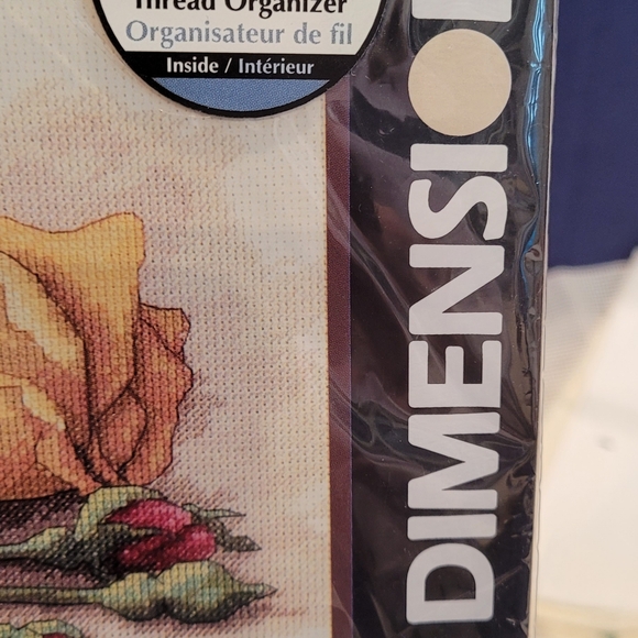 Dimensions Counted Cross Stitch "Rose Cuttings" - Picture 2 of 5